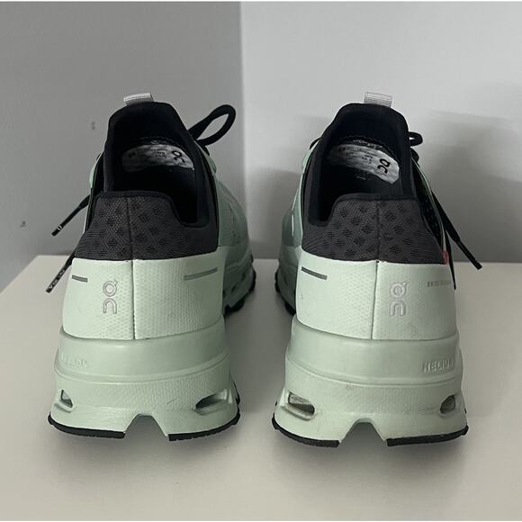 On Cloud Womens SZ 9 Cloudtec Ultra Mint Green running training walking shoes - Picture 6 of 8